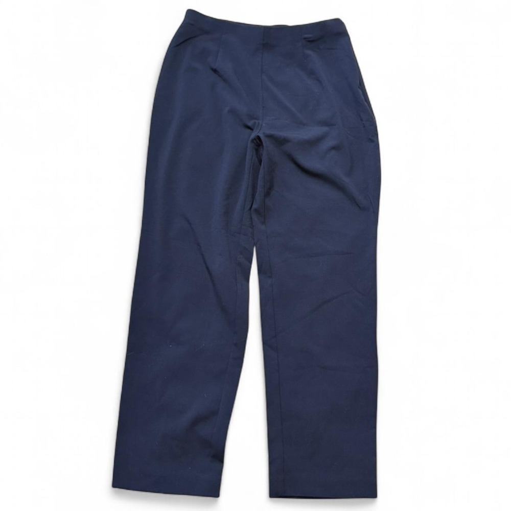 Vintage Y2K Covington Navy Blue Straight Leg Pants, Women's Size 12P‎